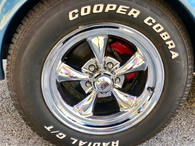 1965 Blue Ford Mustang Coupe