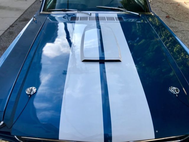 1965 Blue Ford Mustang Coupe