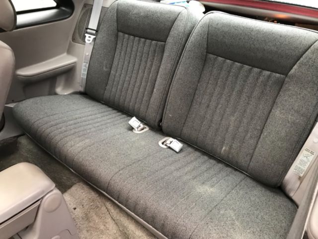 1992 Burgundy Ford Mustang