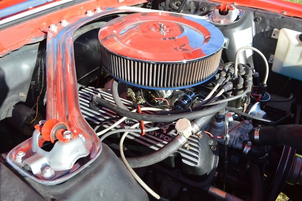 1968 Red Ford Mustang Coupe