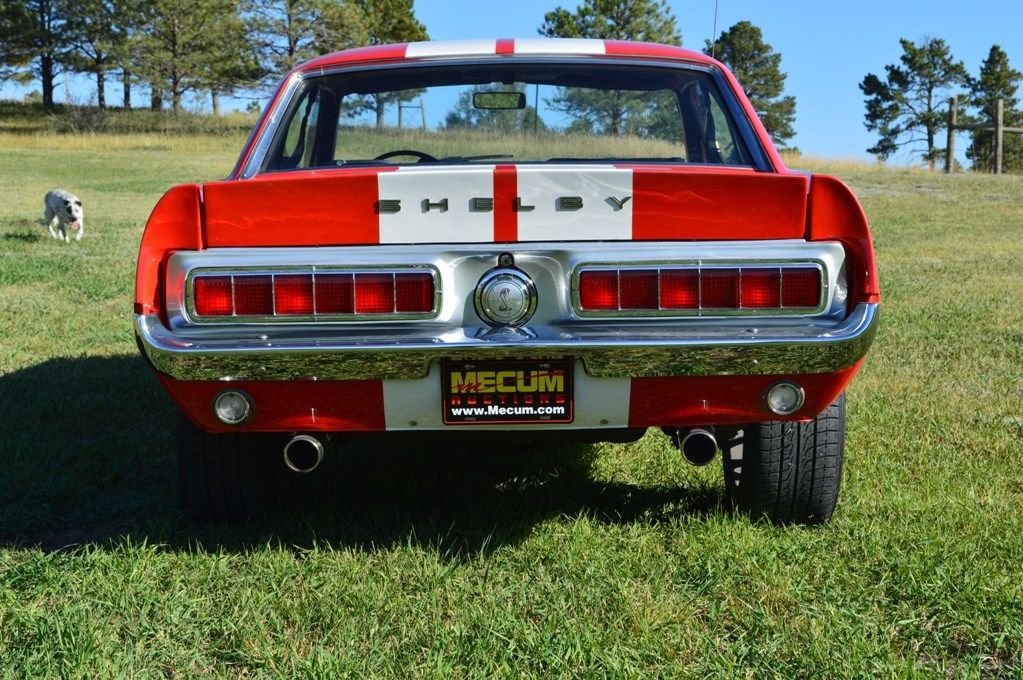 1968 Red Ford Mustang Coupe