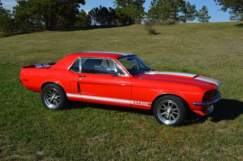 1968 Red Ford Mustang Coupe