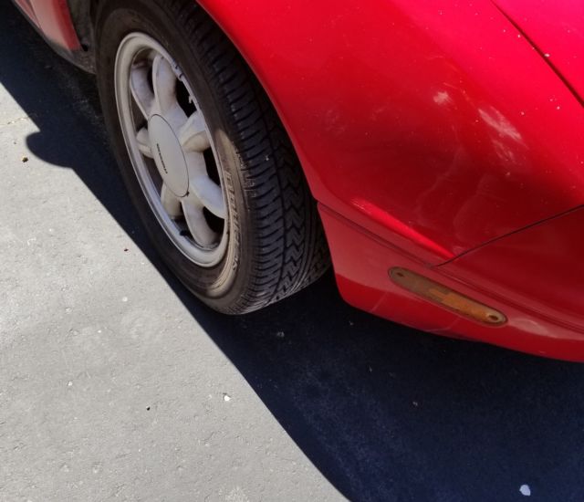 1991 Red Mazda MX-5 Miata Convertible