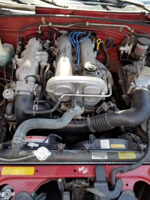 1991 Red Mazda MX-5 Miata Convertible