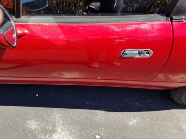 1991 Red Mazda MX-5 Miata Convertible