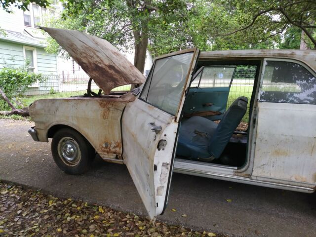 1964 White Chevrolet 211 Sedan