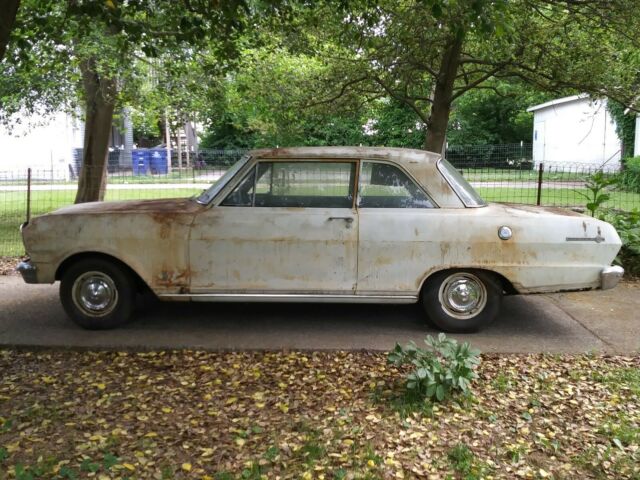 1964 White Chevrolet 211 Sedan