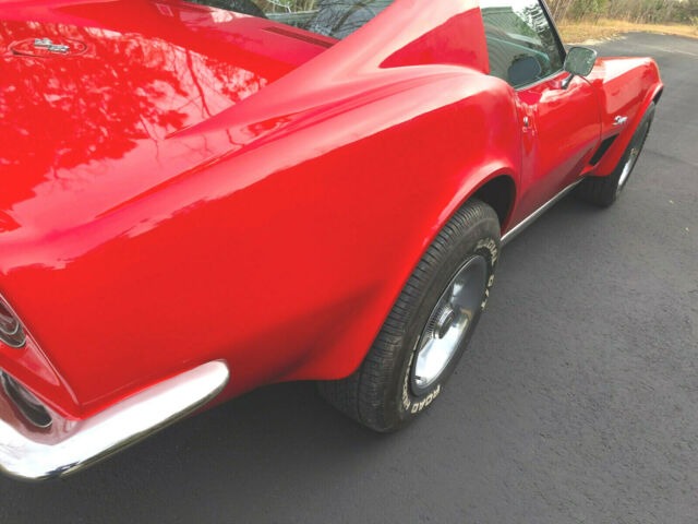 1973 Red Chevrolet Corvette Coupe