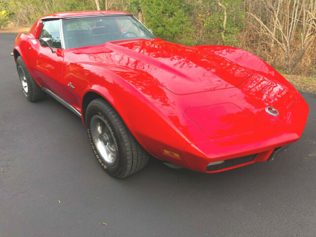 1973 Red Chevrolet Corvette Coupe