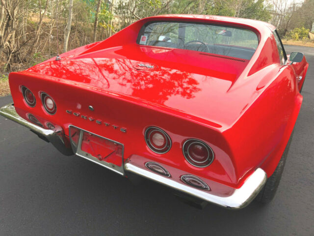 1973 Red Chevrolet Corvette Coupe