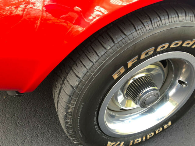 1973 Red Chevrolet Corvette Coupe