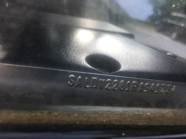 1994 Blue Land Rover Defender Convertible