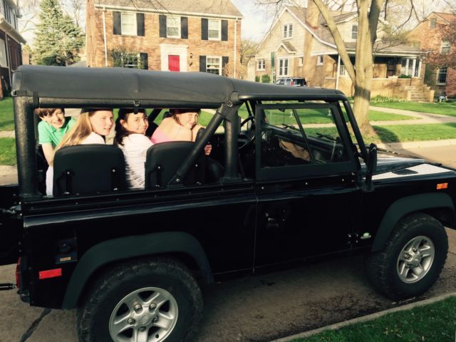 1994 Beluga Black Land Rover Defender Convertible