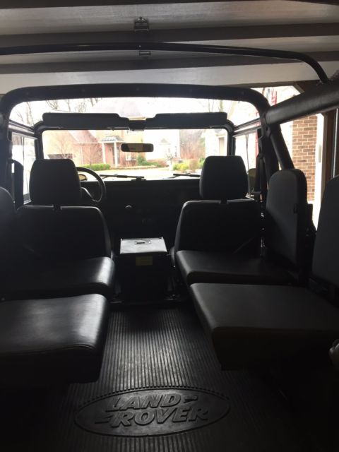 1994 Beluga Black Land Rover Defender Convertible