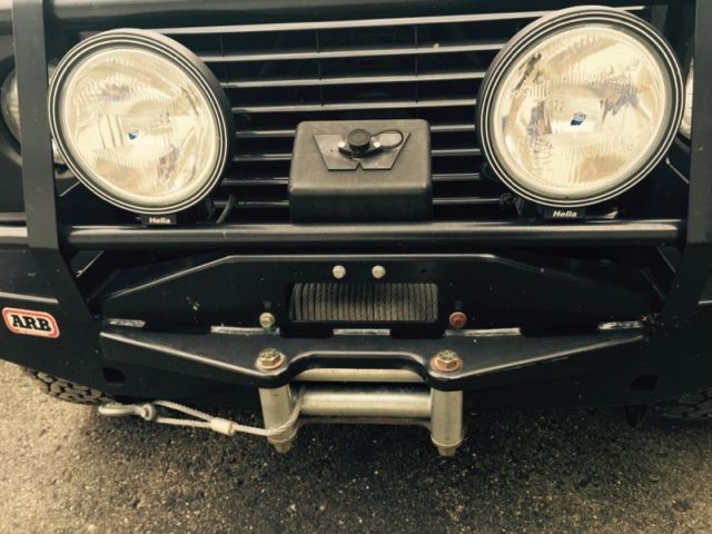 1994 Beluga Black Land Rover Defender Convertible