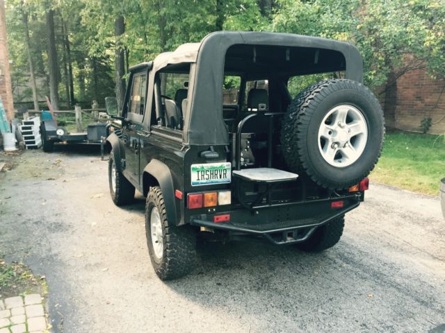 1994 Beluga Black Land Rover Defender Convertible