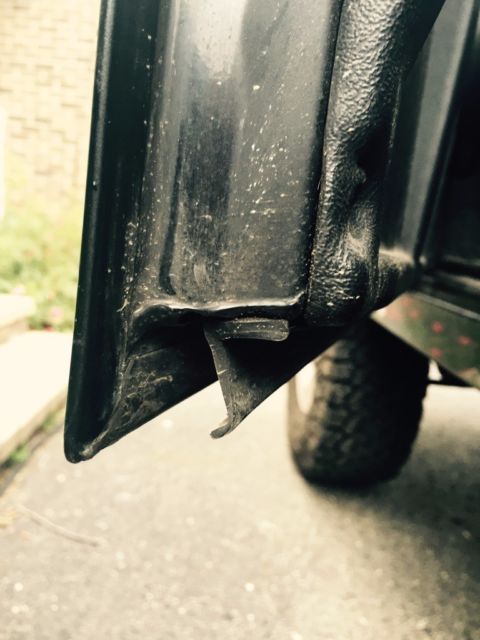 1994 Beluga Black Land Rover Defender Convertible