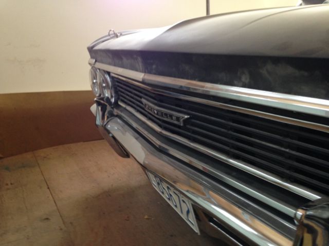 1966 Black Chevrolet Chevelle Coupe