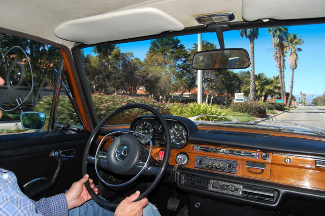 1972 Silver Mercedes-Benz 200-Series