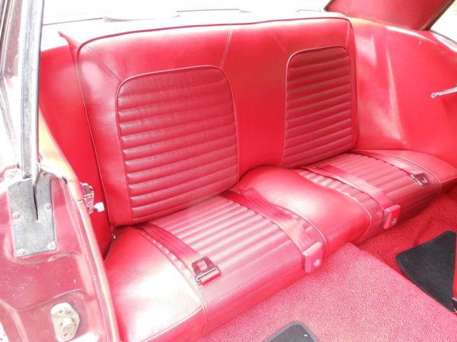 1966 Burgundy Ford Mustang Coupe