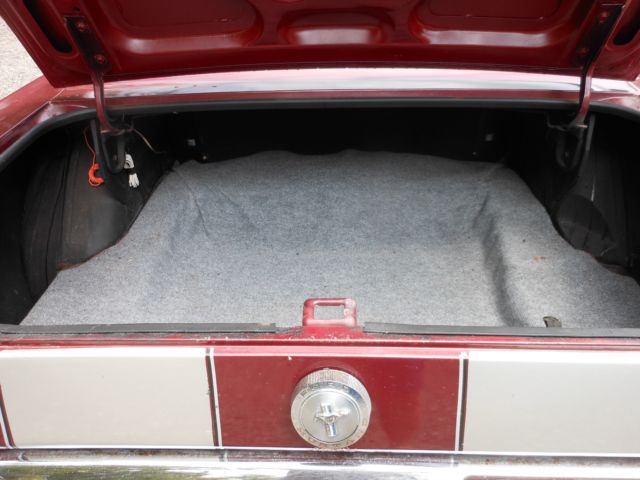 1966 Burgundy Ford Mustang Coupe