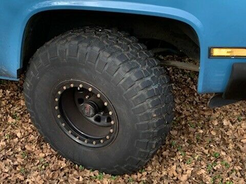 1987 Blue Chevrolet Blazer SUV