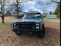 1987 Blue Chevrolet Blazer SUV