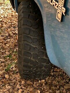 1987 Blue Chevrolet Blazer SUV