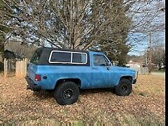 1987 Blue Chevrolet Blazer SUV