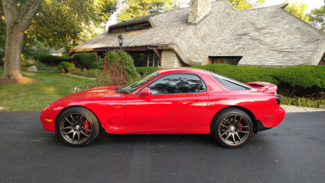 1993 Red Mazda RX-7 Coupe