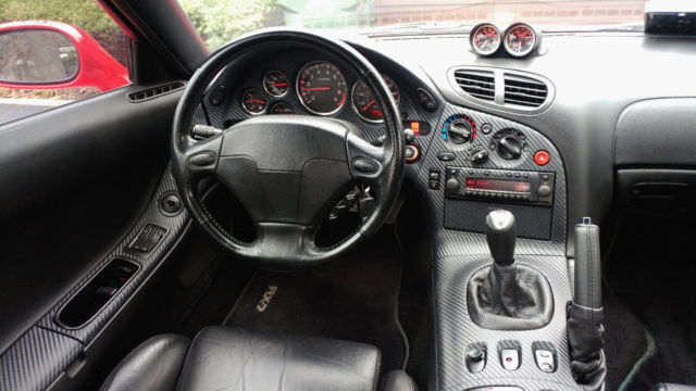 1993 Red Mazda RX-7 Coupe