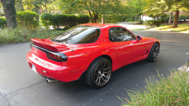 1993 Red Mazda RX-7 Coupe