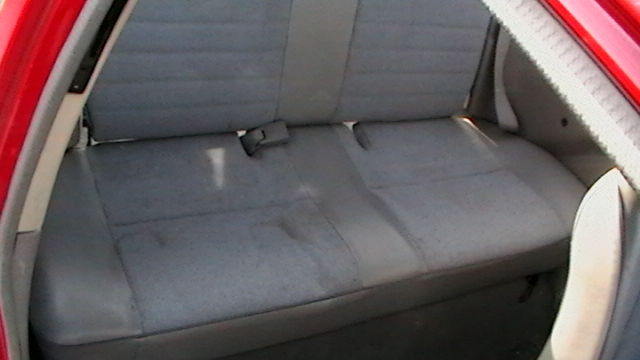 1990 Red Ford Festiva Hatchback