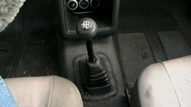 1990 Red Ford Festiva Hatchback