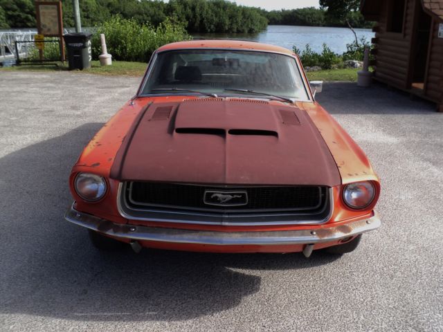 1968 RED Ford Mustang Fastback