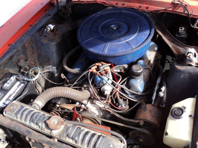 1968 RED Ford Mustang Fastback
