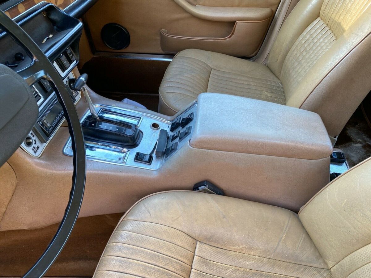 1974 Burgundy Jaguar XJ6 Sedan