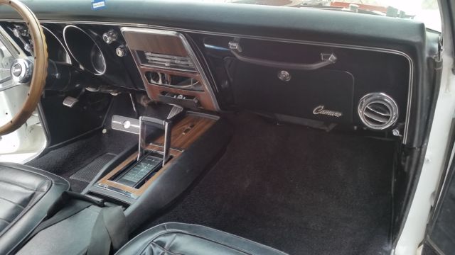 1968 White / Orange Chevrolet Camaro Coupe