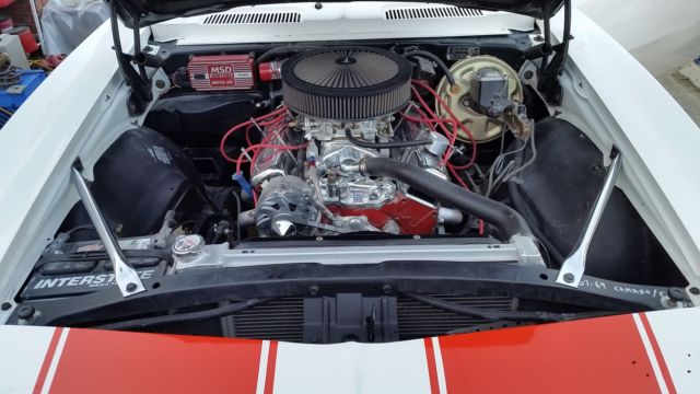 1968 White / Orange Chevrolet Camaro Coupe