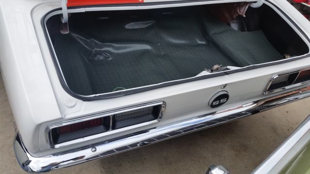 1968 White / Orange Chevrolet Camaro Coupe