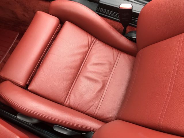 1988 White BMW 3-Series Convertible