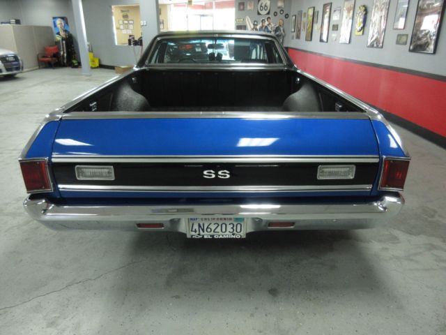 1972 Blue Chevrolet El Camino Standard Cab Pickup