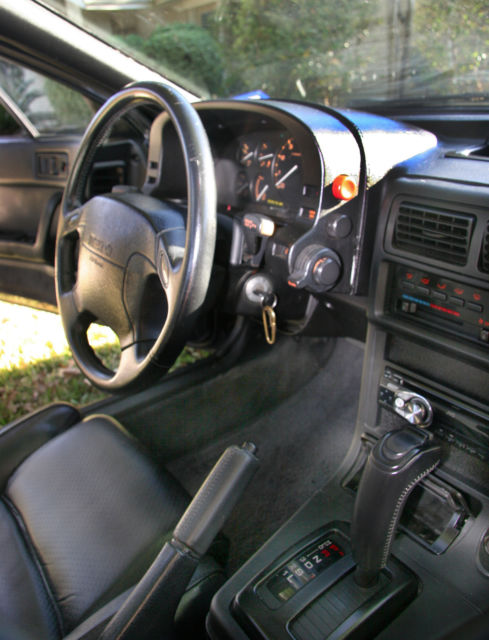 1991 Black Mazda RX-7 Convertible