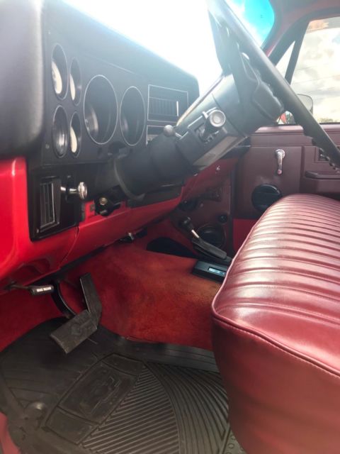 1987 Red GMC Sierra 1500 Standard Cab Pickup