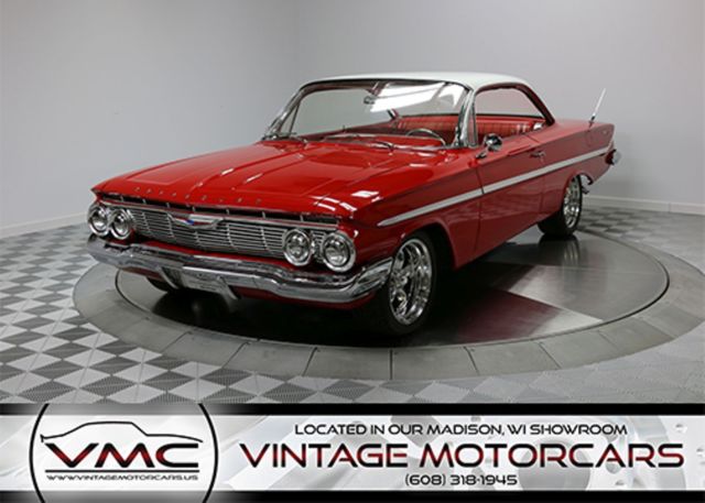 1961 Red Chevrolet Bel Air Coupe