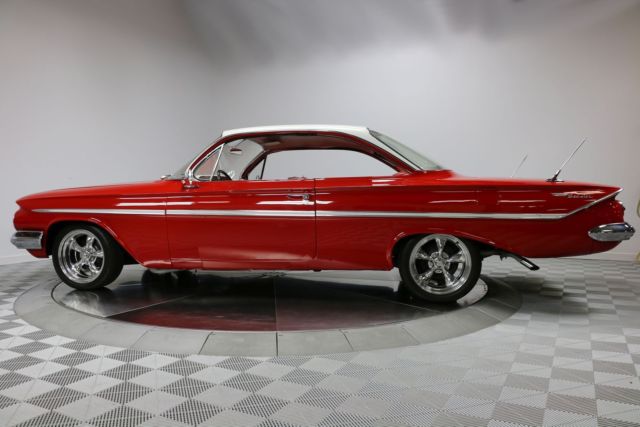 1961 Red Chevrolet Bel Air Coupe