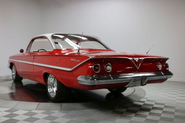 1961 Red Chevrolet Bel Air Coupe