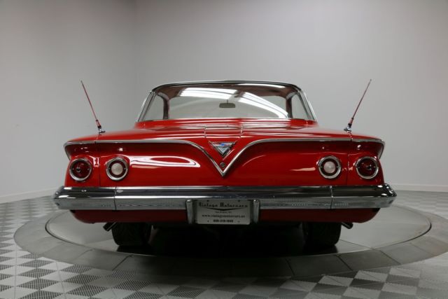 1961 Red Chevrolet Bel Air Coupe