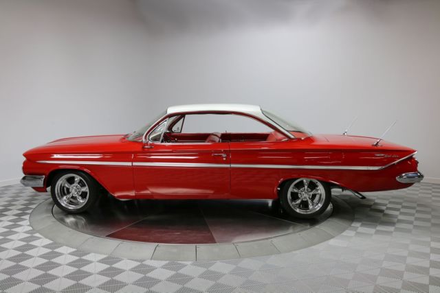 1961 Red Chevrolet Bel Air Coupe