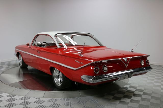 1961 Red Chevrolet Bel Air Coupe